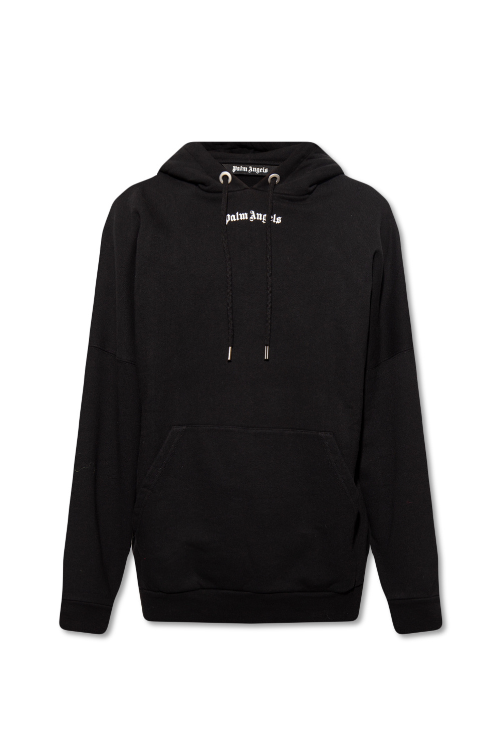 Mens black palm angels hoodie hot sale